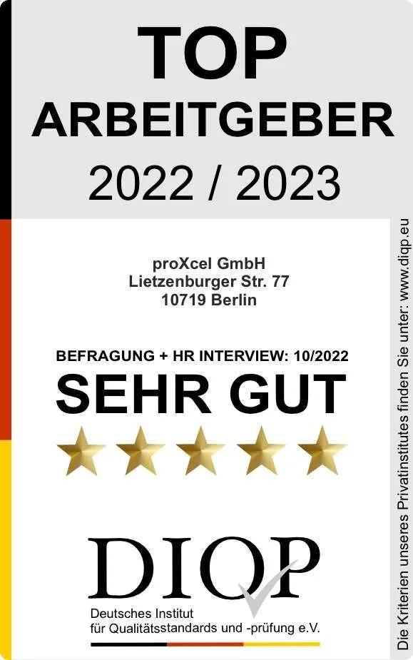 Top-Arbeitgeber-Proxcel-1 toparbeitgeber 2022 2023